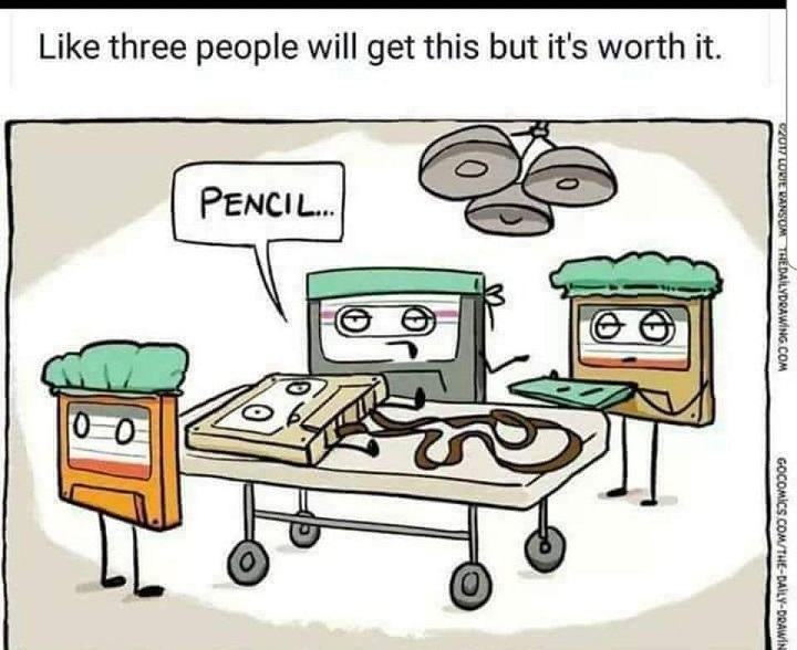 Cassette with Pencil