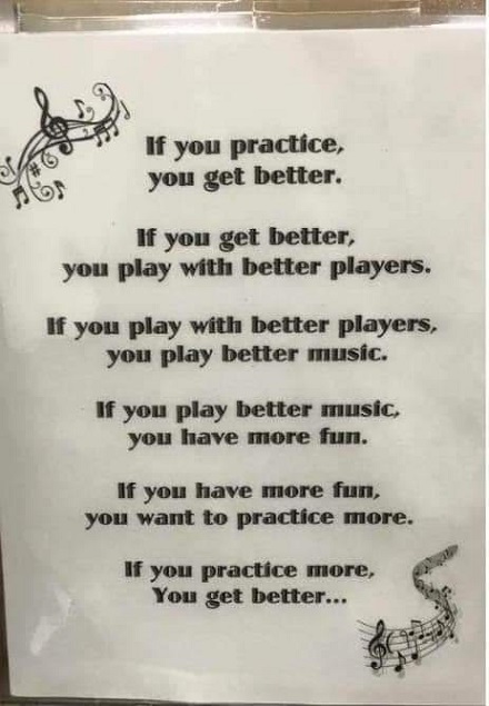 If you practice
