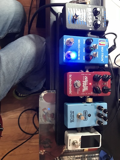 JC Alza "pedal board"