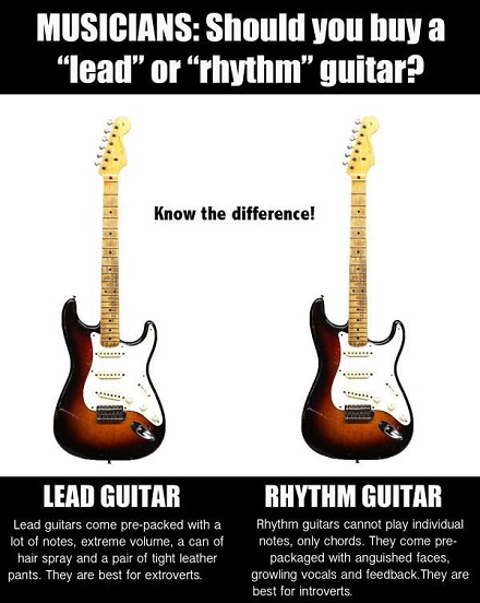 Lead Vs Rhythm Guitar!