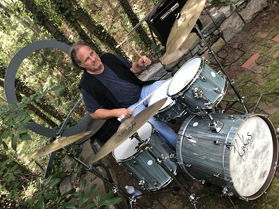 Lee Finkelstein, photo by Peter Lazos at Rukus Drums USA