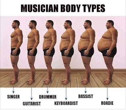 Musician Body Types!