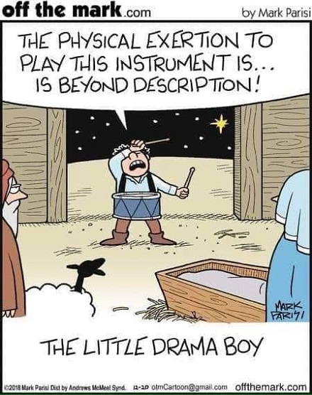The little drama boy