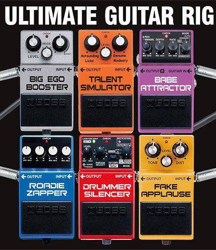 Ultimate guitar pedals