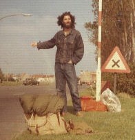 Hitching in Belgium July 1972