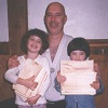 11/03/98 Roger Zee, Charlotte, Spencer at ITF 2nd Degree Black Belt Test