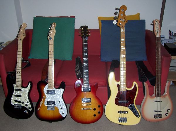 Guitars and Bases